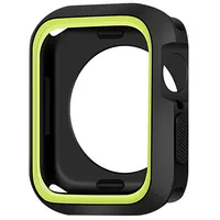 Case for Apple Watch 45Mm Silicone black-green  Uch001090 5900217980315