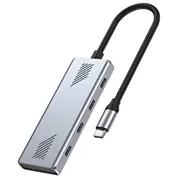 Centrālmezgls Gembird 4-Port Type-C hub 4X Usb type-C 3.2 Gen 2  Uhb-Cm-U310-C4-01 8716309137225