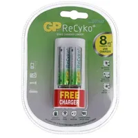 Charger for rechargeable batteries Ni-Mh Size Aa,Aaa  Gp-U211/2X2100 Gp U211 2 X R6 2100Mah