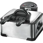 Clatronic Fr 3195 Fryer 4 L 2000 W Black, Stainless steel  4006160735314 Agdclafry0008