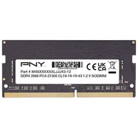 Computer memory Pny Mn8Gsd42666-Si Ram module 8Gb Ddr4 Sodimm 2666Mhz  6-Mn8Gsd42666-Si