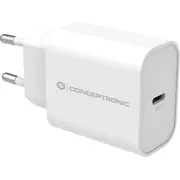 Conceptronic Althea10W Pda/Mobīlo telefonu lādētājs Universāls Balts Ac Ātrā uzlāde IekScaronTelpas  4015867226360