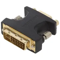 Converter D-Sub 15Pin Hd socket,DVI-I 245 plug black  Ecfb0