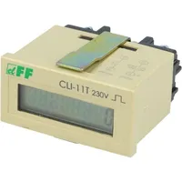 Counter electronical Lcd pulses 0999999 Ip20 In 1 voltage  Cli-11T/230