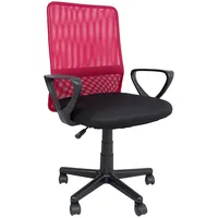 Darba krēsls Belinda melns/sarkans  27956 4741243279568