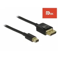 Delock Mini Displayport to cable 8K 60 Hz 1 m Dp certified  84927