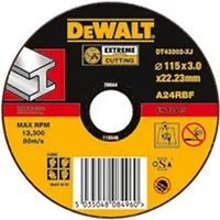 Dewalt Metāla griezējdisks 115X3X22.2Xmm T1 S  Dt42201-Xj 5035048096307