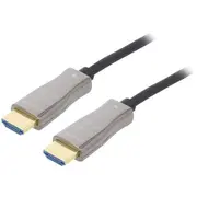 Digitus Hdmi Aoc Hybrid-Fiber Connection Cable Ak-330125-100-S to Hdmi, 10 m  4016032462033 Akassvh00000044