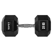 Dumbbell 25 kg Hms Hex-Pro  17-66-121 5907695518146 Wlononwcrfrkx