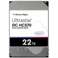 Dysk serwerowy Hdd Western Digital Ultrastar Dc Hc570 Wuh722222Al5204 22 Tb 3.5  Sas 0F48052 8717306635547 Detwdihdd0065