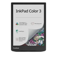 E-Reader Pocketbook Inkpad Color 3 7.8 1872X1404 1Xusb-C Wireless Lan Bluetooth Pb743K3-1-Ww  7640152093937