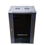 Extralink Ex.14367 rack cabinet 18U Wall mounted Black  5903148914367 Szaextwis0027