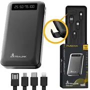 Extralink Powerbank Epb-083 10000Mah Black Power bank, Usb-C  5903148919607 Ex.19607