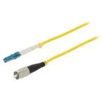 Fiber patch cord Fc/Upc,Lc/Upc 5M Optical fiber 9/125Um Lszh  Qoltec-54307 54307