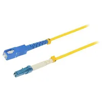 Fiber patch cord Lc/Upc,Sc/Upc 5M Optical fiber 9/125Um Lszh  Qoltec-54341 54341