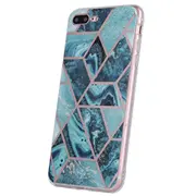 Fusion Geometric Marble silikona aizsargapvalks Apple iPhone 11 Pro zils  Fsn-Gm-Hu-Ip11P-Bl 4752243015568 39269097