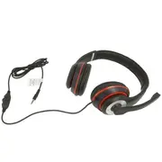 Gembird Mhs-03-Bkrd headphones/headset Wired Head-Band Gaming Black, Red  8716309113687 1303389