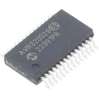 Ic Avr microcontroller Ssop28 Ext.inter 23 Cmp 1 Avr32  Avr32Dd28-I/Ss