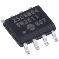 Ic Flash memory 1Kbeeprom Spi 2.55.5V So8 serial 8Mhz  25Csm04-I/Sn