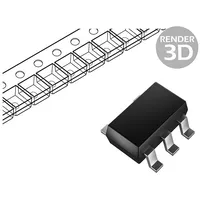 Ic voltage regulator Ldo,Linear,Fixed 1.8V 0.15A Sot23-5 Smd  Ld3985M18R
