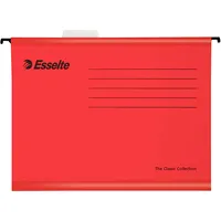 Iekarināmais fails Esselte Classic , A4 formāts, sarkans  150-00651 3249440903169