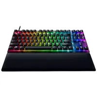 Razer Huntsman V2 Tenkeyless Gaming Keyboard, Rgb Led light, Us, Wired, Linear Red Switch, Black  Rz03-03940100-R3M1 888641934747