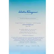 Incanto Blue by Salvatore Ferragamo for Men - 3.4 Oz Edt Spray  8034097959554 33030010