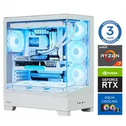 Intop Aqua Ryzen 7 9700X 32Gb Ddr5 1Tb Ssd M.2 Nvme Rtx5070 12Gb no-OS  7777411551093 Rw51093Ns