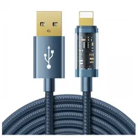 Joyroom Usb cable - Lightning for charging  data transmission 2,4A 20W 2M blue S-Ul012A20 Blue 6941237196453 045005