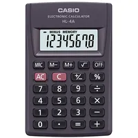 Kabatas kalkulators Casio Hl-4A, 56 x 87 9 mm  250-05199 4549526612527