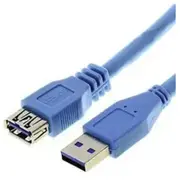Kabelis Brackton Usb-A Male - Usb Micro B 1.8M Blue  Us3-Veb-0180.U 4250923703854