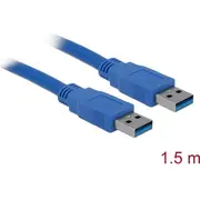 Kabelis Usb3.0 A-A, M/M, 1.5M, Delock  82430 4043619824304