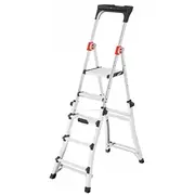 Kāpnes teleskopiskās Master Tl100  / alumīnija 3-5 pakāpieni 038450100 4007126233332