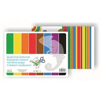 Cardboard Smlt, A4, 190 g, color, single-sided, 8  Sp-K8 477064448003