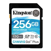 Kingston 256Gb Sdxc Canvas Go Plus 170R  Sdg3/256Gb 740617301519