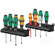 Screwdriver universal-set Phillips,Pozidriv,Slot,Torx  Wera.05051011001 05051011001