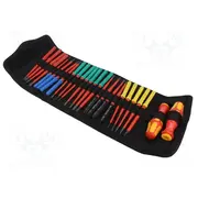 Screwdriver insulated-set insulated 1Kvac case 26Pcs.  Wera.05006617001 05006617001
