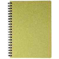 Klade - planotājs Timer ar spirāli, A5 formāts, 224 lapas, rūtiņu, kartona vāki, gaiši zaļā krāsā  100-08261 4740438066242