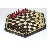 Koka šaha komplekts 3 personām 272533  5907438272533 Wlononwcrbtcw