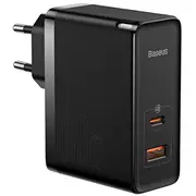 Lādētājs Baseus Gan5 Pro 1X Usb-A Usb-C Black  Ccgp090201 6932172608958