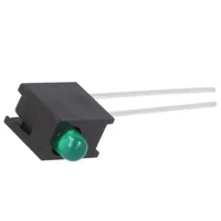 Led in housing green 3Mm No.of diodes 1 10Ma 60 1.52.7V  Hlmp-1503-C00A1