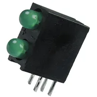 Led in housing green 3Mm No.of diodes 2 20Ma 60 2.22.5V  L-934Db/2Gd