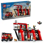 Lego City 60414 Fire Station With Truck  5702017582962 Klolegleg1230