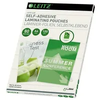 Leitz iLAM laminēšanas kabatiņas, pašlīmējošas A4, 80 mikroni  250-08333 5411313338721