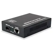 Level One Levelone Gvt-0500 tīlkla mediju pārveidotājs 10000 Mbit/S Melns  4015867209301
