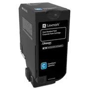 Lexmark 74C2Sc0 Toner Cartridge, Cyan  073464661435