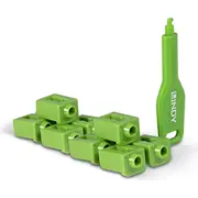 Lindy Sfp Port Blocker, 10Pcs  Key, Green 47912 4002888479127 496114