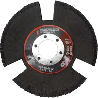 Lokšņveida disks ar rievām, alumīnija oksīds, 60 grauds 115 mm  84015-Ww