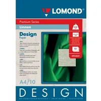 Lomond Fine Art Paper Design Premium Linen Glossy 230 g/m2 A4, 10 sheets  0934041 464000206109