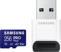 Memory card Samsung Pro Plus micro Sdxc 256 Gb U3 A2 V30 Mb-Md256Sb Ww  Mb-Md256Sb/Ww 8806094780697